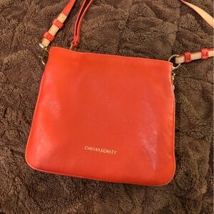 Cynthia Rowley Bold Orange Crossbody Bag